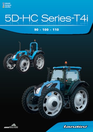 Трактори 4WD Landini 5-110D-HC