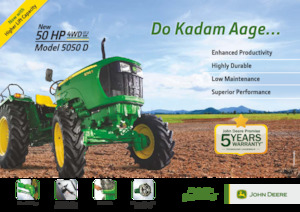 Трактори 4WD John Deere 5050