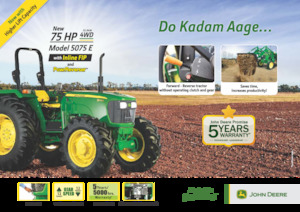 Трактори 4WD John Deere 5075 TREM-III