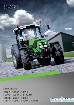 Трактори 4WD DEUTZ-FAHR 5080 D Ecoline