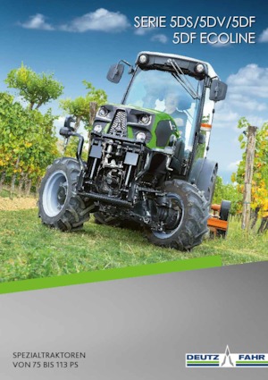 Гусеничні трактори DEUTZ-FAHR 5100 DF Ecoline
