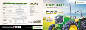 Трактори 4WD John Deere 5405 TREM-III