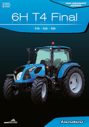 Трактори 4WD Landini 6-135 H