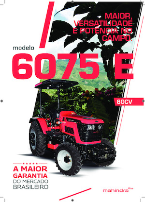 Трактори 4WD Mahindra 6075E
