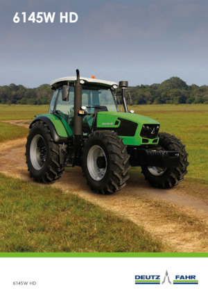 Трактори 4WD DEUTZ-FAHR 6145W HD