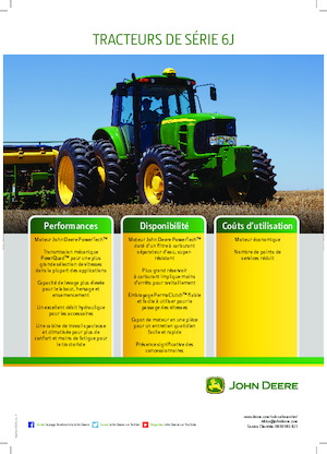 Трактори 4WD John Deere 6150J