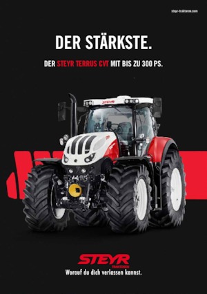 Трактори 4WD Steyr 6290 Terrus CVT Komfort