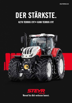 Трактори 4WD Steyr 6300 Terrus CVT Basis