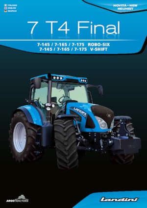 Трактори 4WD Landini 7-165 Robo-Six