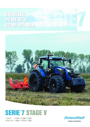 Трактори 4WD Landini 7-240 V-Shift 