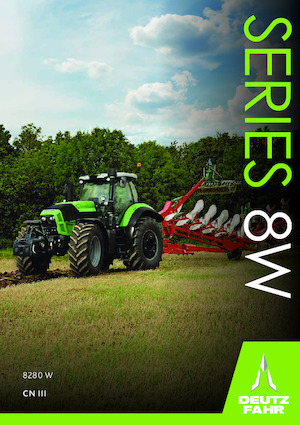 Трактори 4WD DEUTZ-FAHR 8280W