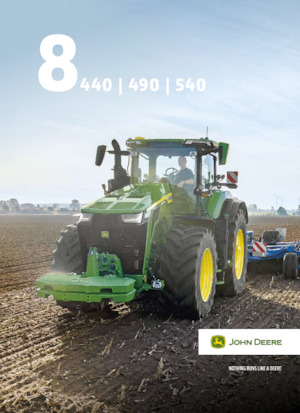 Трактори 4WD John Deere 8R 440  