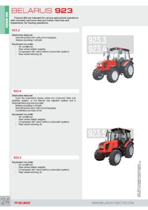 Трактори 4WD Belarus 923.3