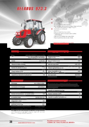 Трактори 4WD Belarus 923.3