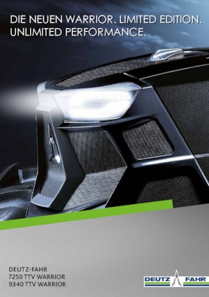 Трактори 4WD DEUTZ-FAHR 9340 TTV Warrior