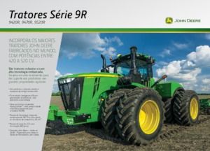 Трактори 4WD John Deere 9520R