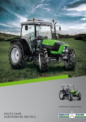 Трактори 4WD DEUTZ-FAHR Agrofarm 100 G