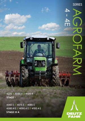 Трактори 4WD DEUTZ-FAHR Agrofarm 4075 E