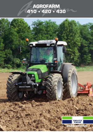 Трактори 4WD DEUTZ-FAHR Agrofarm 420 TTV