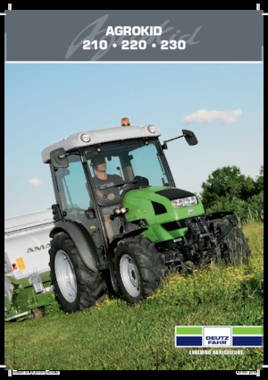 Трактори 4WD DEUTZ-FAHR Agrokid 230 Basso