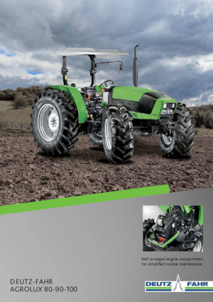 Трактори 4WD DEUTZ-FAHR Agrolux 100