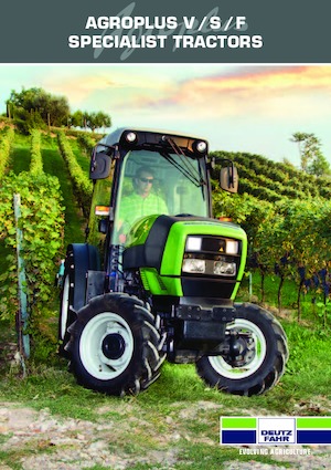 Трактори 4WD DEUTZ-FAHR Agroplus F 410