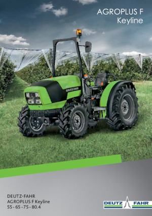 Трактори 4WD DEUTZ-FAHR Agroplus 65F Keyline