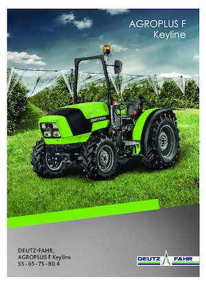 Трактори 4WD DEUTZ-FAHR Agroplus F 80.4 Keyline