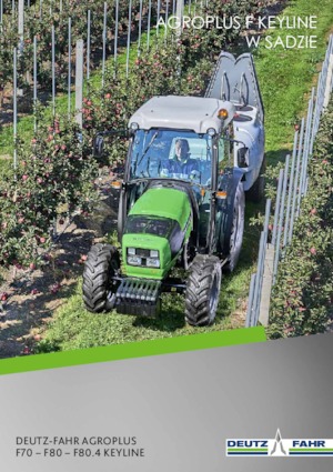 Трактори 4WD DEUTZ-FAHR Agroplus F 70 Keyline 