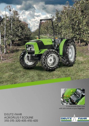 Трактори 4WD DEUTZ-FAHR Agroplus F Ecoline 320