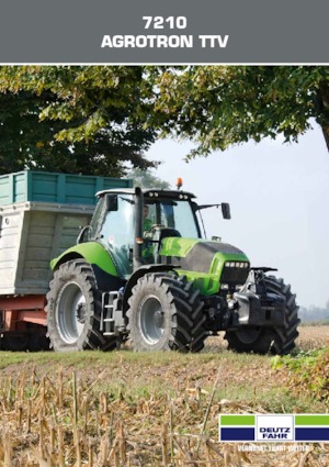 Трактори 4WD DEUTZ-FAHR Agrotron 7210 TTV 