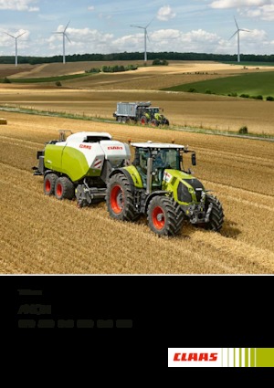 Трактори 4WD Claas Axion 840