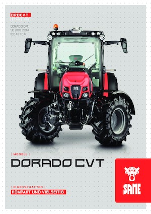 Трактори 4WD SAME Dorado CVT 100.4 