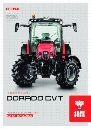 Трактори 4WD SAME Dorado CVT 100.4 