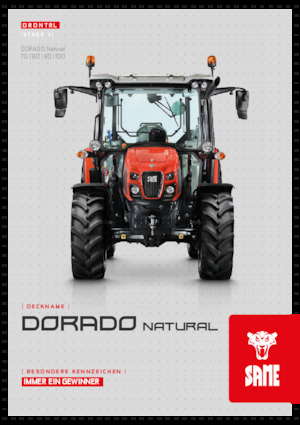 Трактори 4WD SAME Dorado 100 Natural 