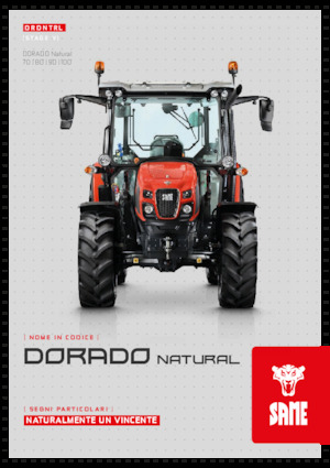 Трактори 4WD SAME Dorado 100 Natural 