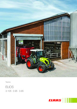 Трактори 4WD Claas Elios 3.85 Trend