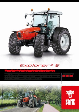 Трактори 4WD SAME Explorer³ E 115