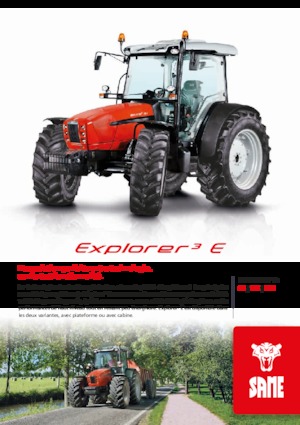 Трактори 4WD SAME Explorer³ E 115