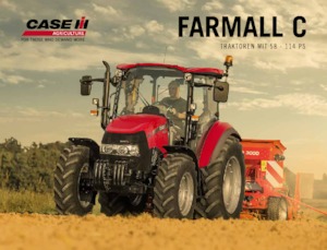 Трактори 4WD Case IH Farmall 85 C Rops Basis
