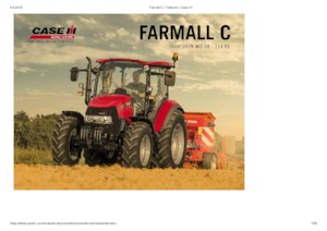 Трактори 4WD Case IH Farmall 75 C Basis