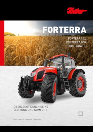 Трактори 4WD Zetor Forterra 140 HD
