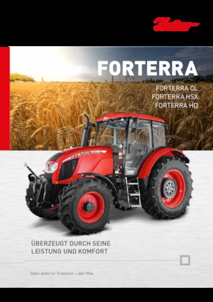 Трактори 4WD Zetor Forterra CL 100