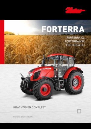 Трактори 4WD Zetor Forterra CL 100