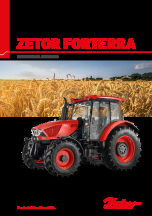 Трактори 4WD Zetor Forterra CL 120