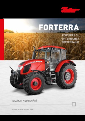 Трактори 4WD Zetor Forterra CL 130
