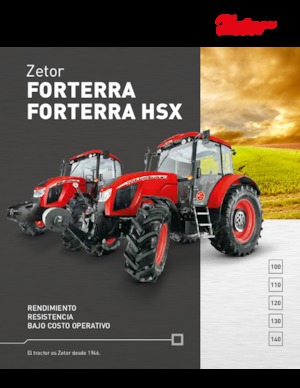 Трактори 4WD Zetor Forterra HSX 100
