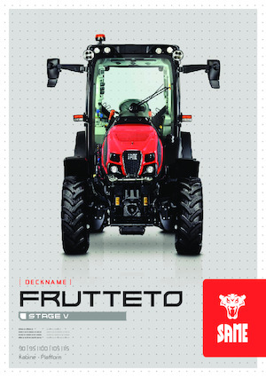 Трактори 4WD SAME Frutteto 100 