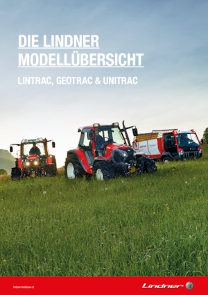 Трактори 4WD Lindner Geotrac 64 ep