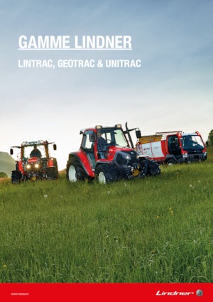 Трактори 4WD Lindner Geotrac 64 ep